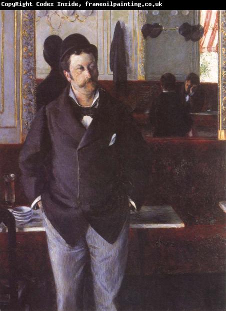 Gustave Caillebotte In a Cafe